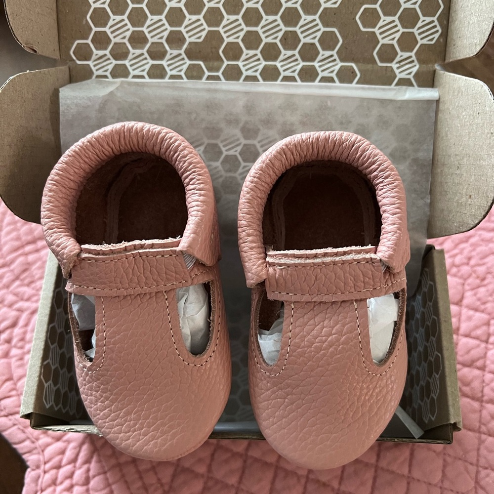 Pink Moccasins